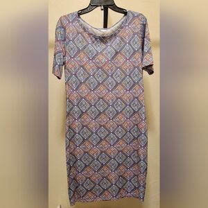 Lularoe Geometric Patterned Dress
